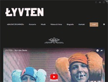 Tablet Screenshot of lyvten.com